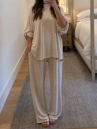 Sunday Soft Stripe Set | Sand | +Plus Available