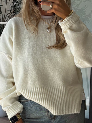 Kaden Knit Sweater | Ivory