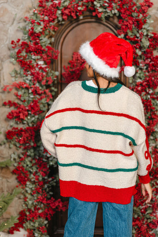Yuletide Cord Sweater