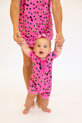 Bright + Sunny Short Romper | Tiny Talulah
