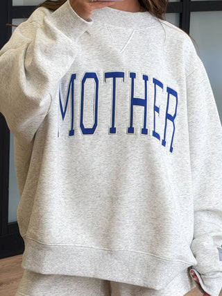 "MOTHER" Mock Neck Sweatshirt | +Plus Available
