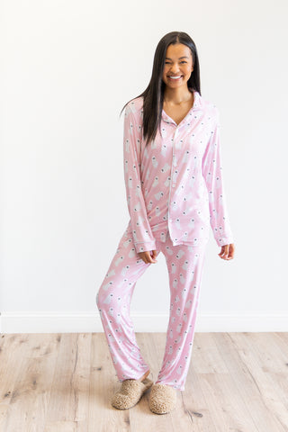 Hey Boo Pajama Set | Pale Pink | +Plus Available | FINAL SALE