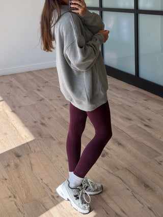 Stole Your Boyfriend's Zip-Up Hoodie | Grey