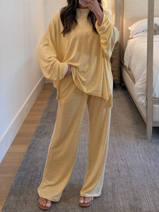 Sunday Soft Stripe Set | Golden | +Plus Available