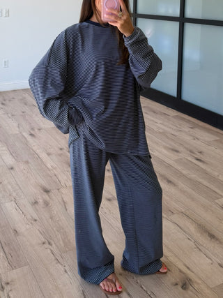 Just Lounging Knit Pullover | Moonlit Navy