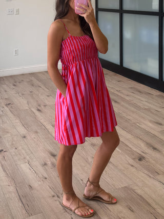 Candyline Smocked Dress | Roseberry