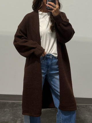 On The Daily Cardigan | Espresso | +Plus Available