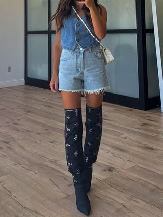 Roxie Denim Vest