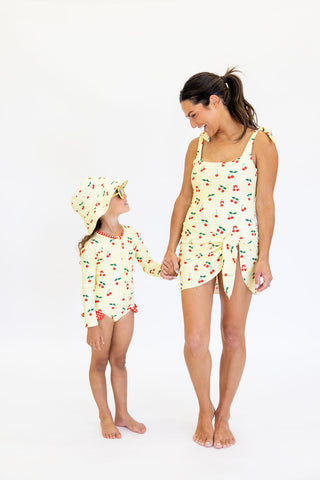 Very Cherry One-Piece Swimsuit | Tiny Talulah