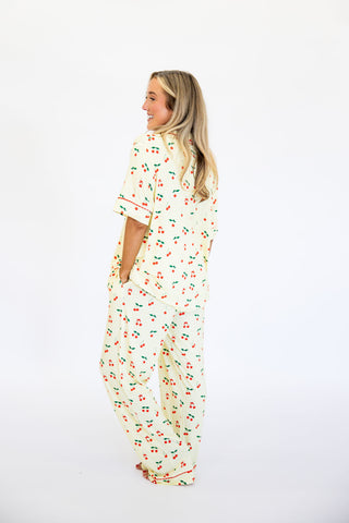 Very Cherry Women's Pajama Set | +Plus Available