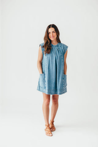 Stetson Denim Swing Dress | +Plus Available