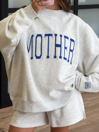 "MOTHER" Mock Neck Sweatshirt | +Plus Available