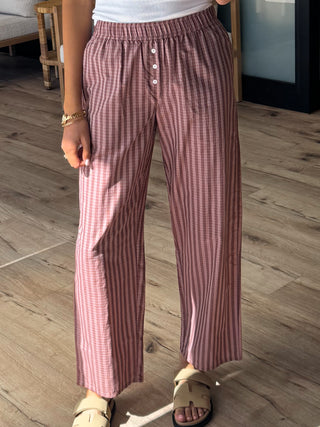 Cloud Nine Lounge Pants | Berry Plaid