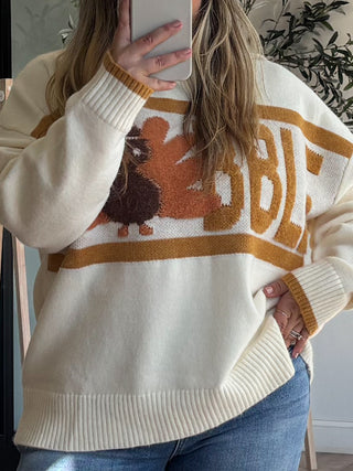 'Gobble' Knit Sweater