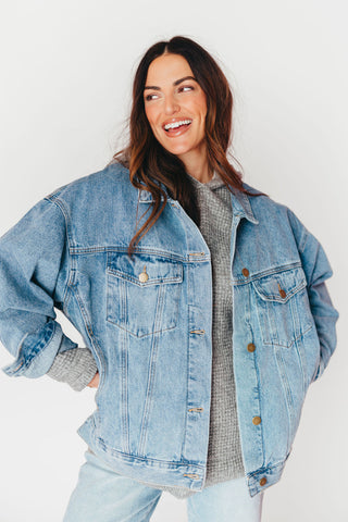 Throw On + Go Denim Jacket | Denim | +Plus Available | RESTOCK