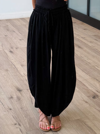 Pure Soul Tulip Pants | Black