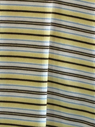 Jovi Ribbed Knit Tee + Shorts Set | Mellow Yellow | +Plus Available