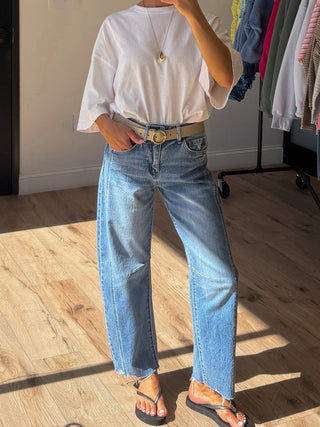 Jude Oversized Tee | White