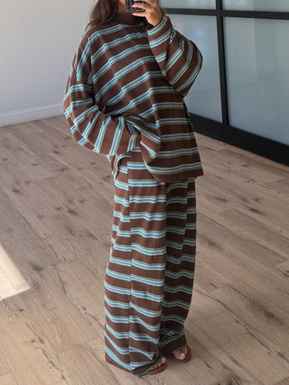 Right In Line Mock Neck Top | Cocoa Sea