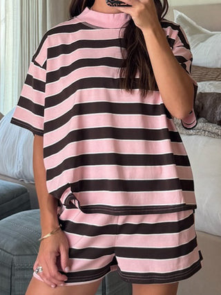Sugar Rush Mock Neck Short Sleeve Tee