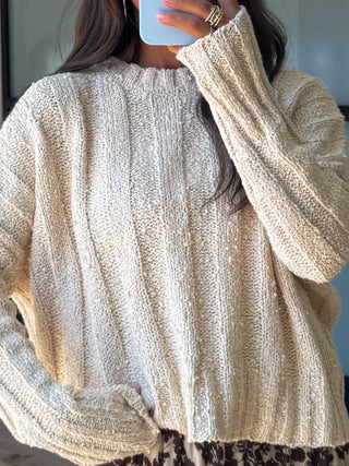 Barkly Textured Knit Sweater