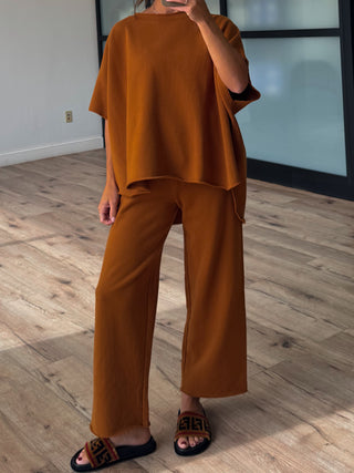 Worn Well Oversized Top | Bronze