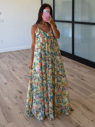 Primrose Maxi Dress | Sunny Wildflowers