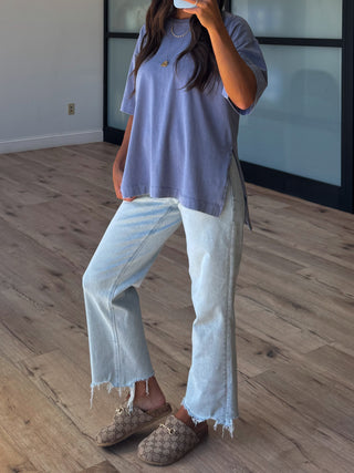 Roam Tee + Shorts Set | Misty Blue | RESTOCK