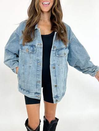 Throw On + Go Denim Jacket | Denim | +Plus Available | RESTOCK