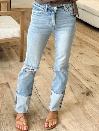 Johnson Cuff Jeans | +Plus Available