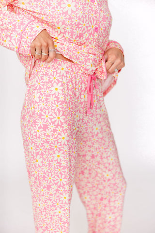 Ditsy Daisy Women's Pajama Set | +Plus Available
