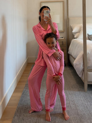 Kids Pink Picnic Two-Piece Set | Tiny Talulah