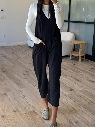 Hendrix Relaxed Jumpsuit | Black