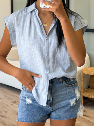 Below Deck Button-Up Top