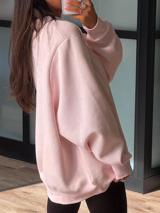 "ILYSM" Mock Neck Sweatshirt | +Plus Available