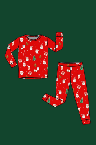 Kids Night Before Christmas Two-Piece Set | Tiny Talulah | PRE-ORDER