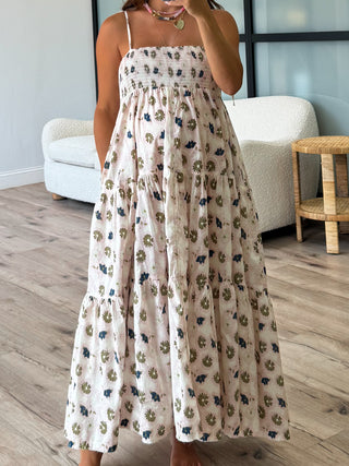 Wildflower Tiered Dress | Ivory | +Plus Available | FINAL SALE