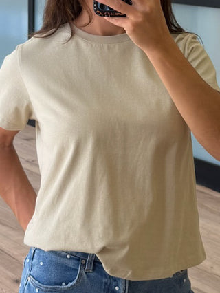 Well Put Classic Tee | Sand | +Plus Available