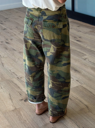Tactical Camo Barrel Pants | +Plus Available