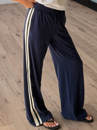 Varsity Butter Soft Active Pants | Navy | RESTOCK