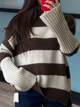 Cocoa Blanc Turtleneck Sweater