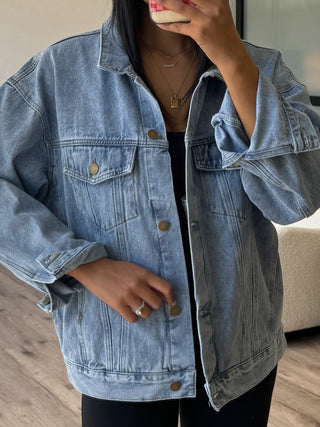 Throw On + Go Denim Jacket | Denim | +Plus Available | RESTOCK