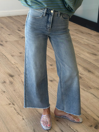 Jetta Cropped Wide-Leg Jeans