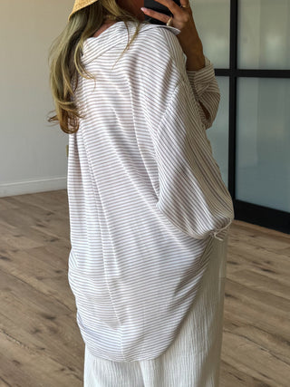Mix Stripe Blouse | RESTOCK