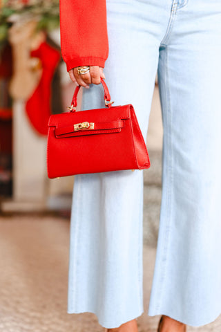 Colette Mini Handbag | Ruby