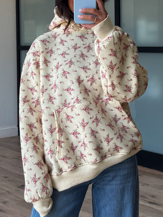 Rosie Blossom Fleece Hoodie