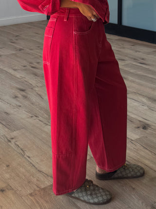 Rumor Barrel Jeans