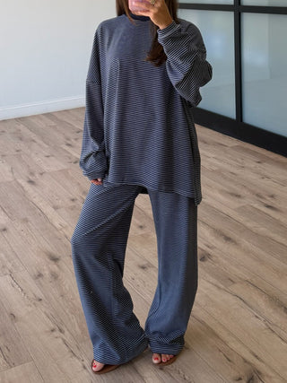 Just Lounging Knit Pullover | Moonlit Navy