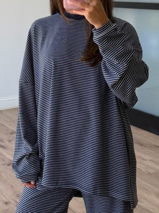 Just Lounging Knit Pullover | Moonlit Navy