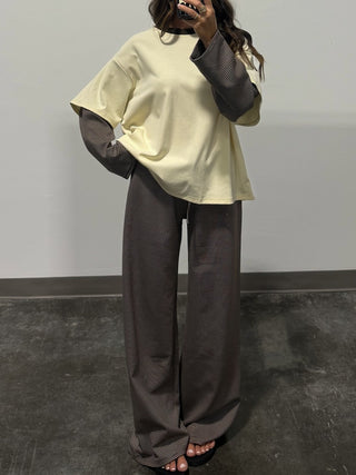 Double Up Lounge Pants | Cocoa